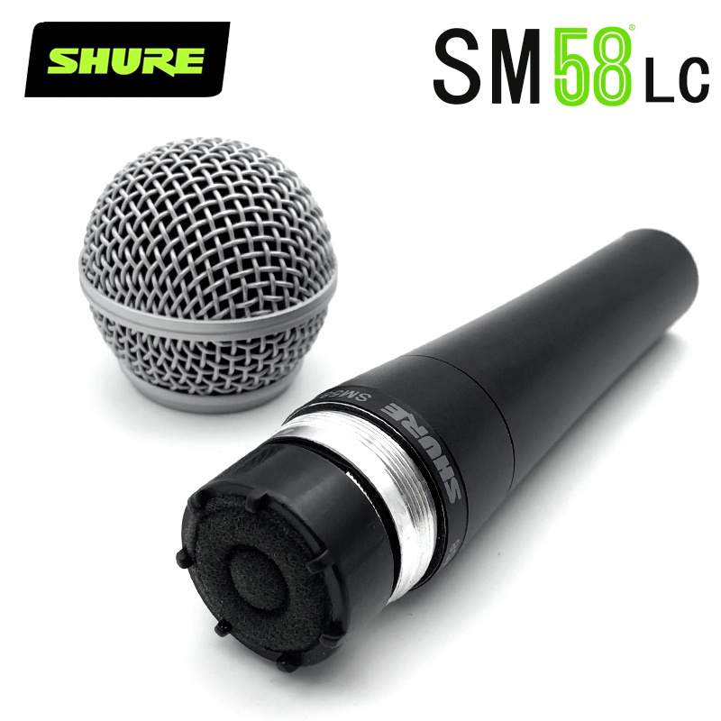 Microfone SM58-LC SM 58 Com Fio Cartão Dinâmico Profissional