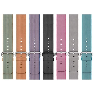 Pulseira Nylon tecido Social Fivela Cores Compativel Com Apple Watch 5 6 7 8 ultra / Iwo