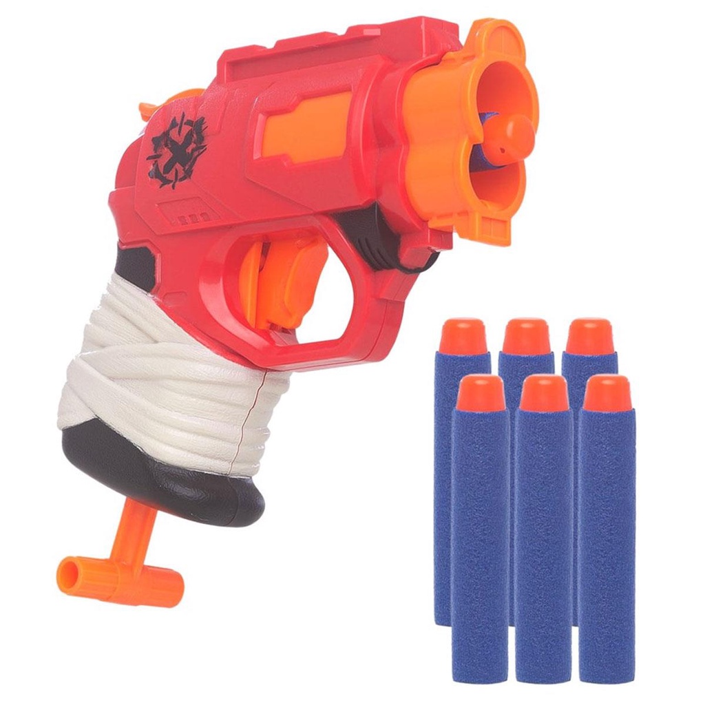 Arminha de Brinquedo Pistola tipo Nerf Hero Infantil Criança Lançador de Dardos Estimula Alta