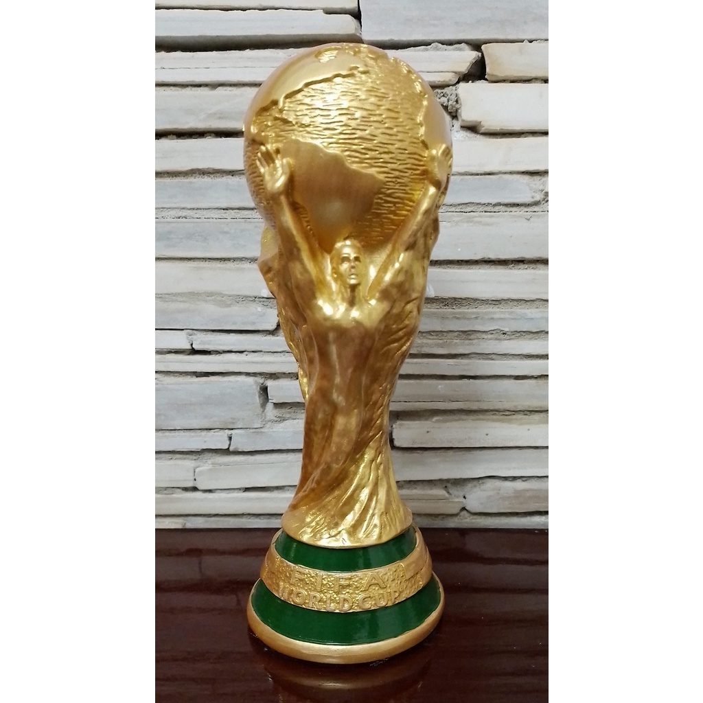 Copa do mundo Bola de Ouro Troféu de Futebol Réplica Campeão