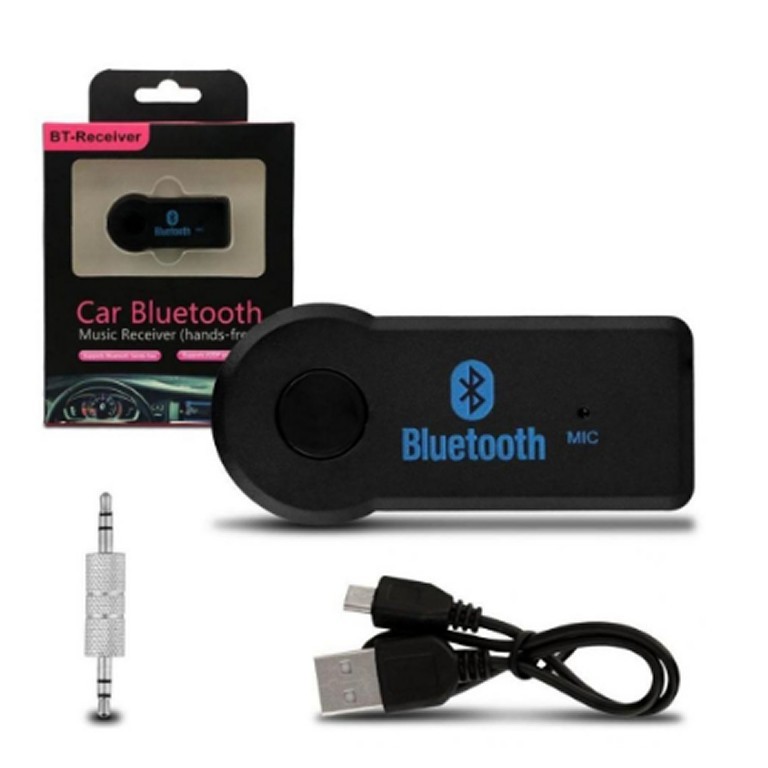 Adaptador Receptor Car Bluetooth USB Musica BT-350 Chamada Telefone Mãos Livres - Envio Imediato
