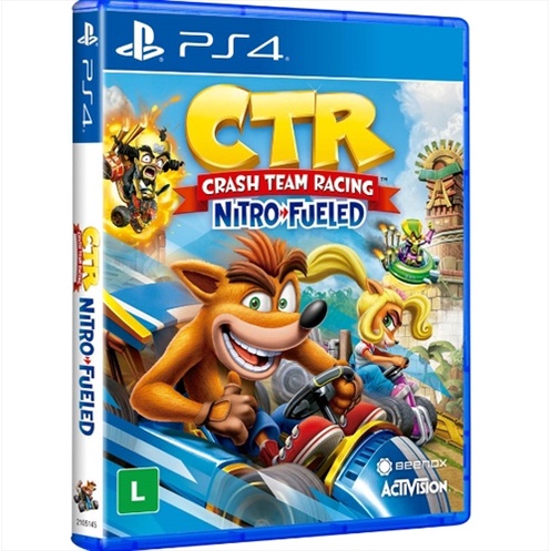 Crash Team Racing PS4 Mídia Física Novo Lacrado Pronta Entrega | Shopee ...