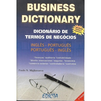 Livro - Business Dictionary - Novo Dicionário De Termos