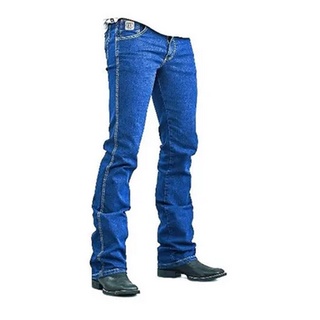 Calça country jeans masculina peão rodeio agro pura raça