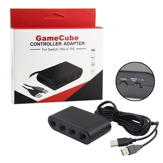 Adaptador De Controle Gamecube Para Nintendo Wii U 4 Portas