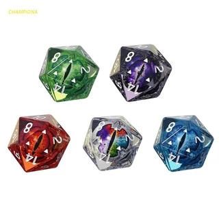 CHAMP 20 Lados D20 Dados Multi Faces Sculpture Dices Digital Bar Pub Club Party Jogos
