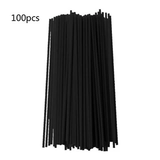 Ita 100pçs Difusor De Palitos De Fibra De 19cm X 3mm Para Decoração De Casa / Fragrância / Aromaterapia