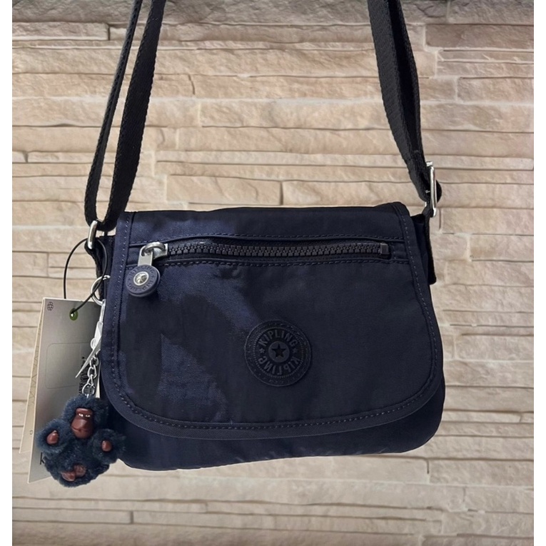 Kipling Sabian Tracolla Donna In Nylon Platino Metallizzato: Leggera, 2L, Con Portachiavi Scimmia - 3