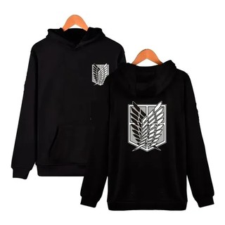 Jaqueta jeans de botão Attack on Titan Shingeki no Kyojin Legion Cosplay  Wings of Freedom Casacos com capuz, Perguntas frequentes, 3XL em Promoção é  no Buscapé