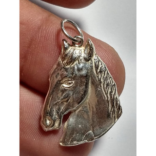 Pingente Cabeça De Cavalo-prata 950