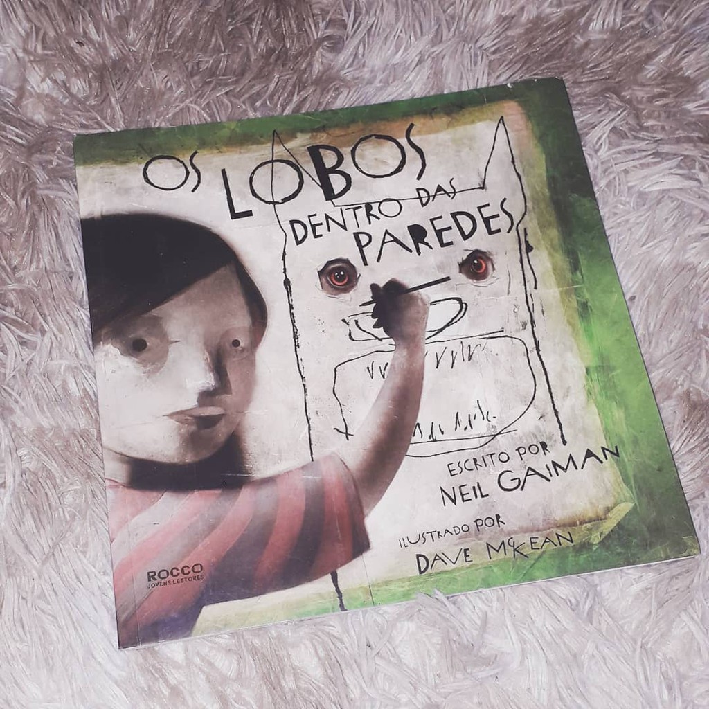 Os Lobos Dentro das Paredes - Neil Gaiman e David McKean | Shopee Brasil