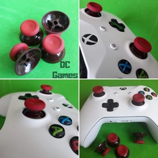 Par Botão Direcional Analógico Controle Xbox One / One S (vermelho)