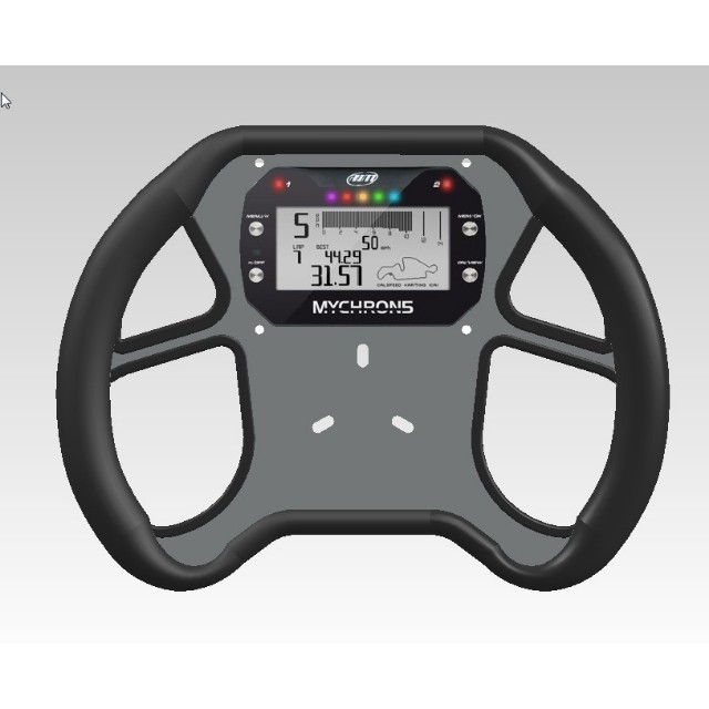 VOLANTE PARA KART PROTON FK2 340 MM - COMPATÍVEL COM TODOS OS KART