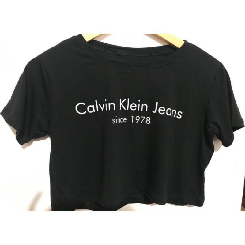 cropped Calvin klein / blusinha camiseta moda feminina
