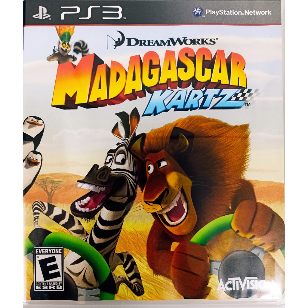 MADAGASCAR KARTZ - O JOGO DE XBOX 360, PS3 E Wii (PT-BR) 