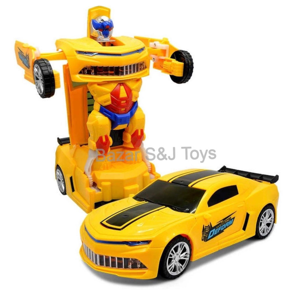 carro policia transformers vira robo 3 d com sons luzes led e movimento :  : Brinquedos e Jogos