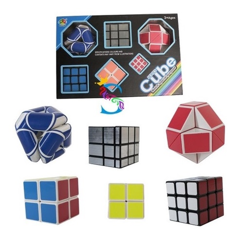 Qual o cubo mágico mais DIFERENTE que você tem? 