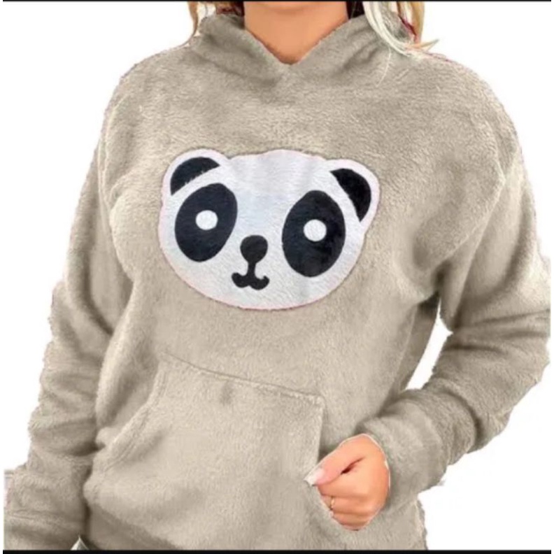 Blusa de moletom store panda