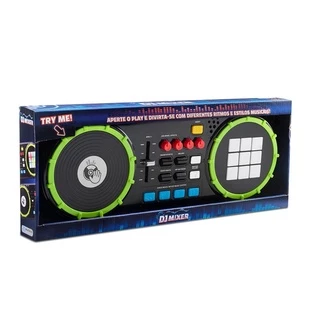Dj Mixer com Painel de LED Multikids - BR1175 em Oferta na Shopee