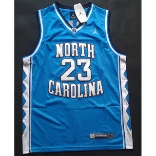 Camisa Da Universidade Do Estado Carolina Norte Nova Nba # 23 Michael 2022Jordan Retro Basquetebol Azul Bordada h865