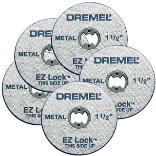 Dremel EZ456 - Disco de Corte para Metal 38x1,1 mm EZ Lock Jogo c/ 5 peças DREMEL