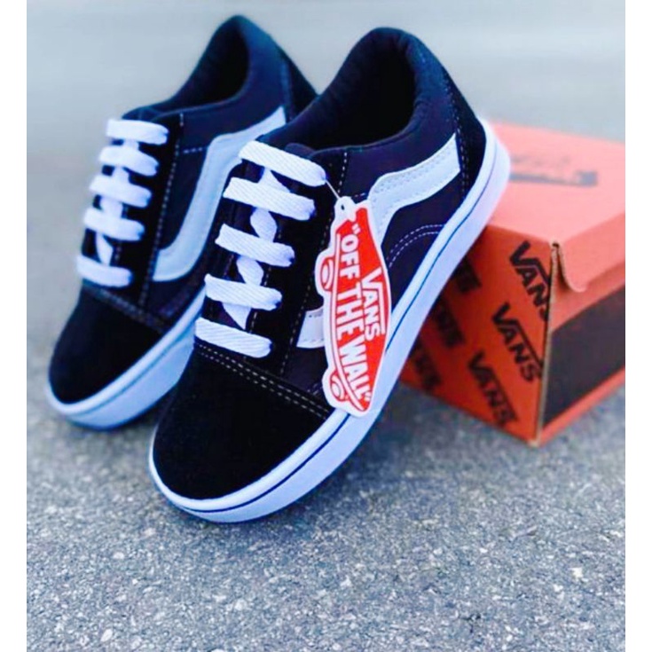 Kids old cheap skool platform vans