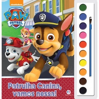 Livro Aquarela- Patrulha Canina - Patrulha Canina, vamos nessa! - Ciranda Cultural