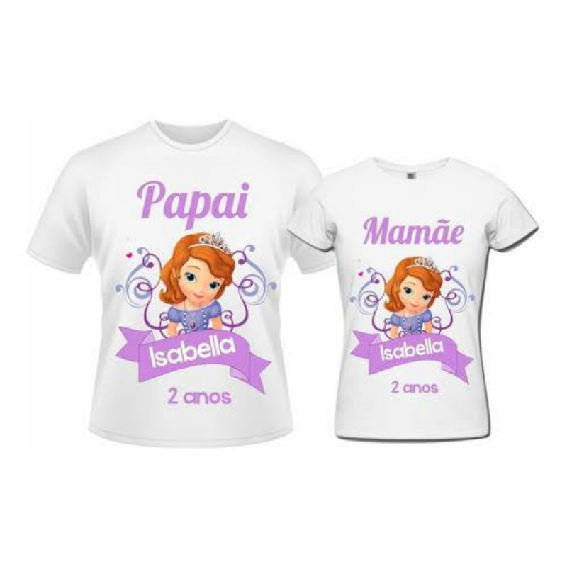 Camisetas personalizadas sales princesa sofia