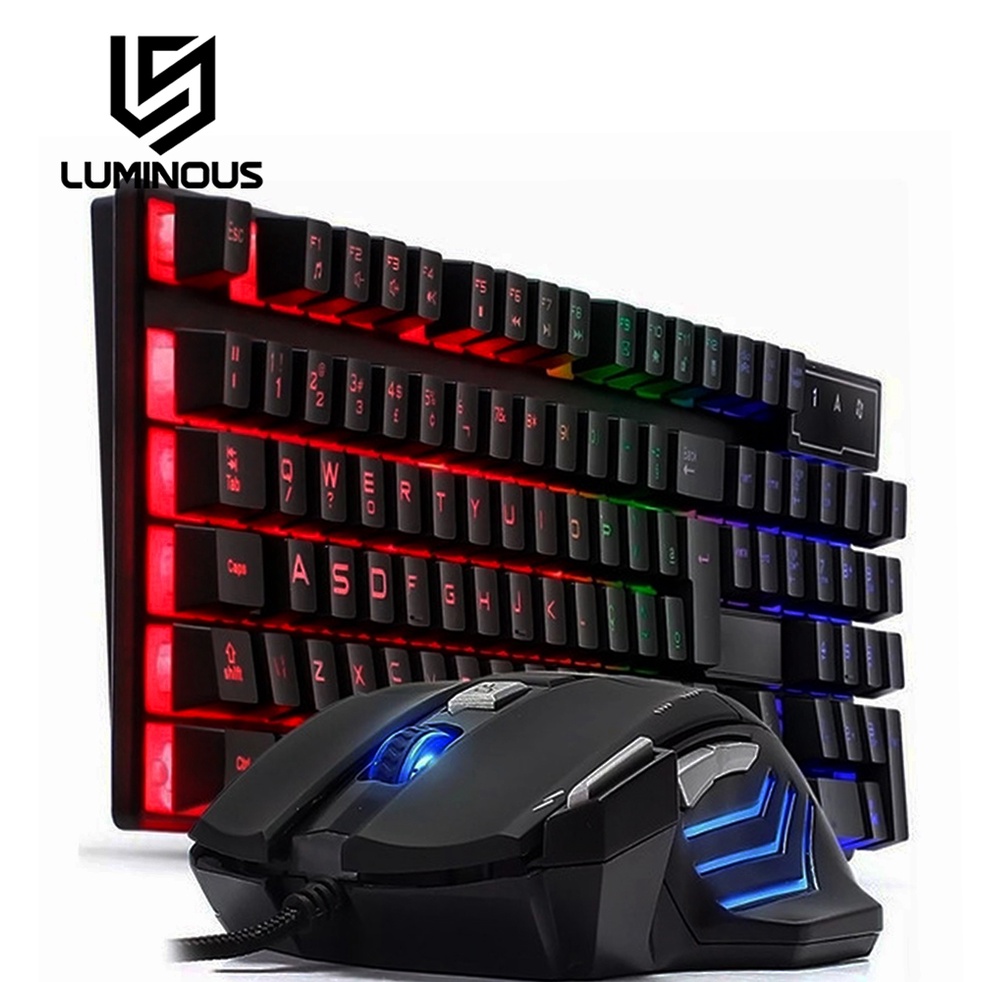 Kit Gamer Teclado Mecanico E Mouse An300 Fortinite Pubg