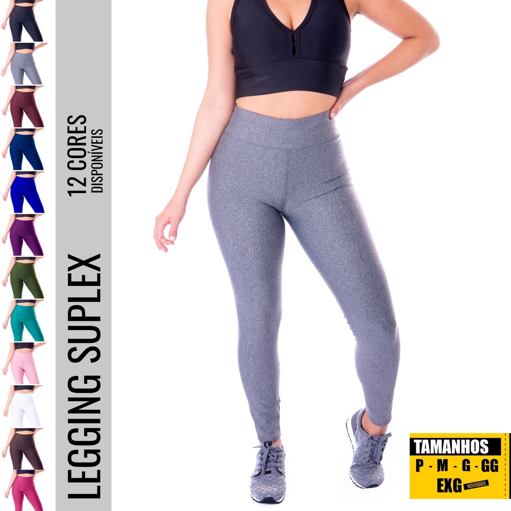 Calça leg hot sale ou legging