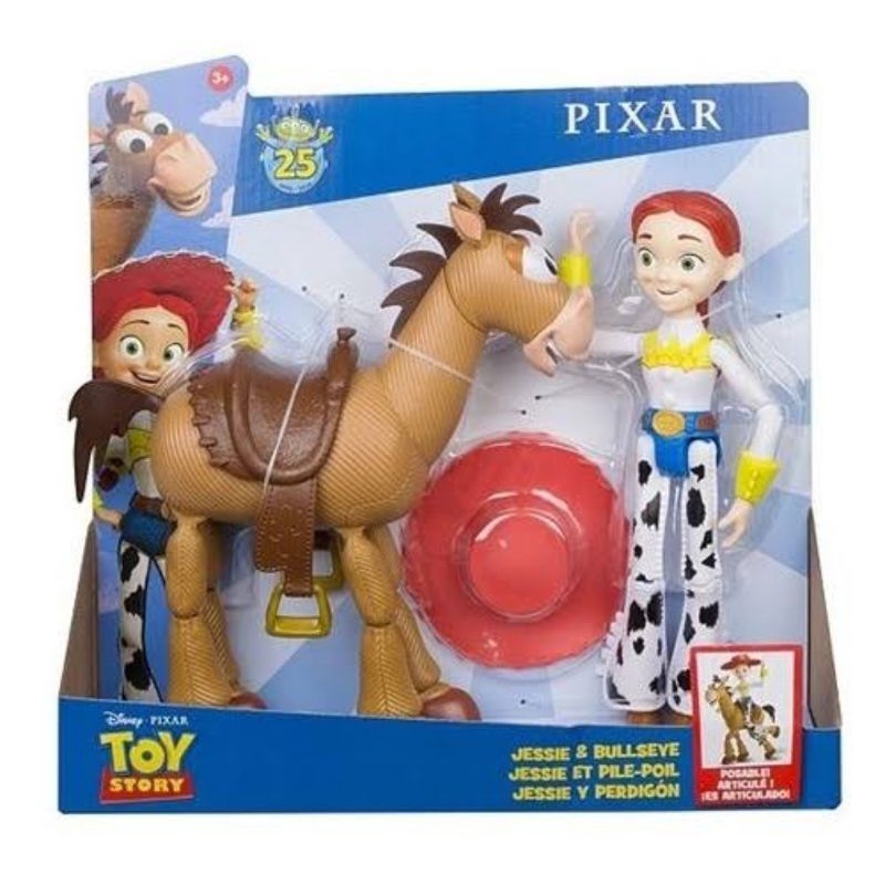2 pack jessie e bala no alvo toy story mattel