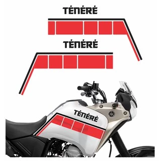 Kit Adesivos Tenere 250 Personalizado Moto Emblemas R572