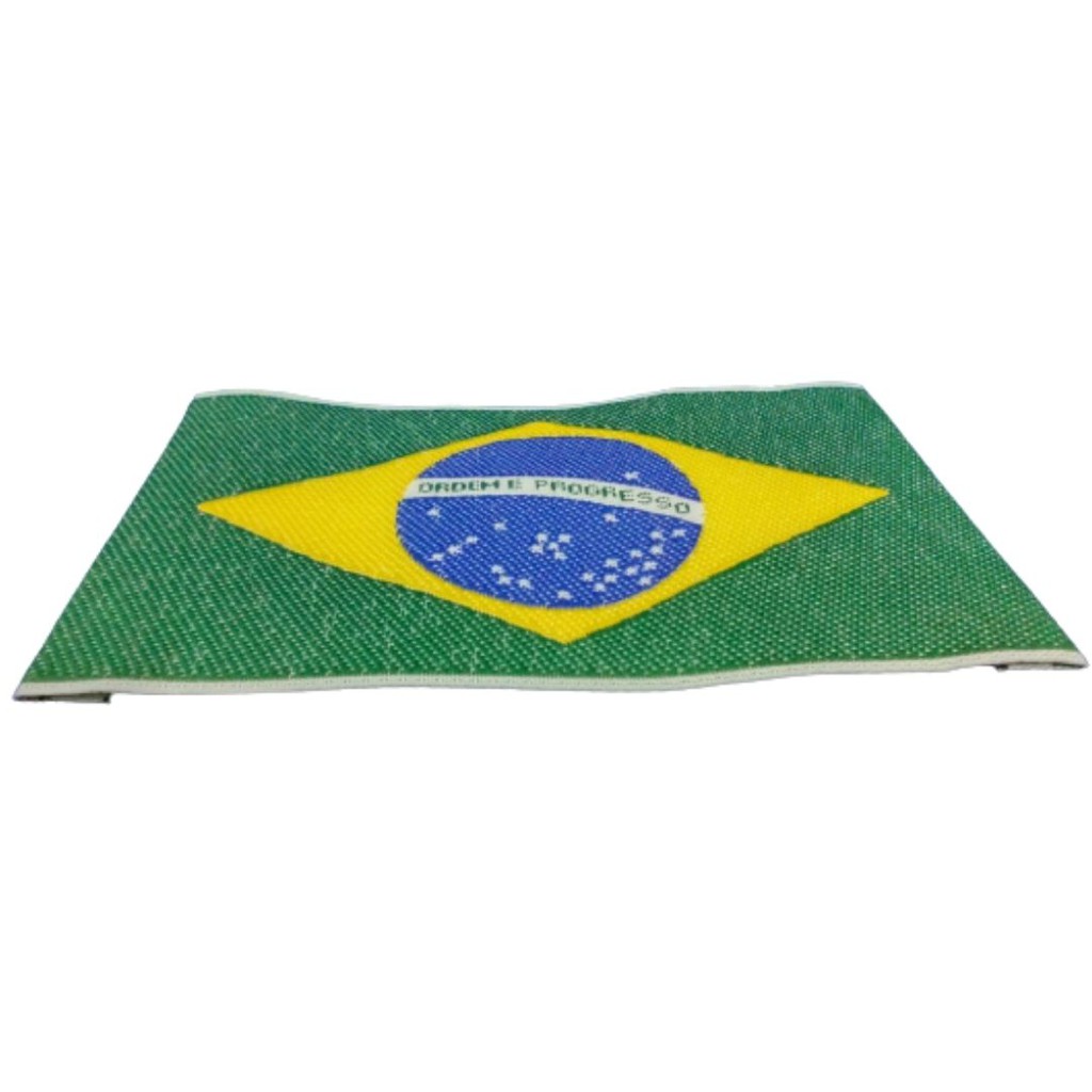 Bandeira do Brasil bordada - Loja de Produtos Importados Originais