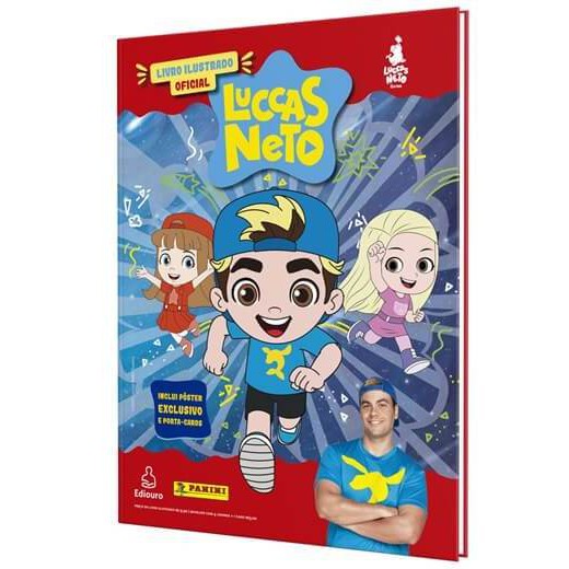 ÁLBUM DE FIGURINHAS LUCCAS NETO | Shopee Brasil