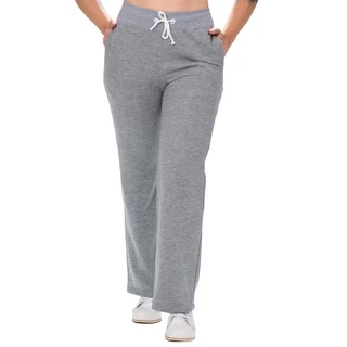 Calça Plus Size Feminina Pantalona em Moletom