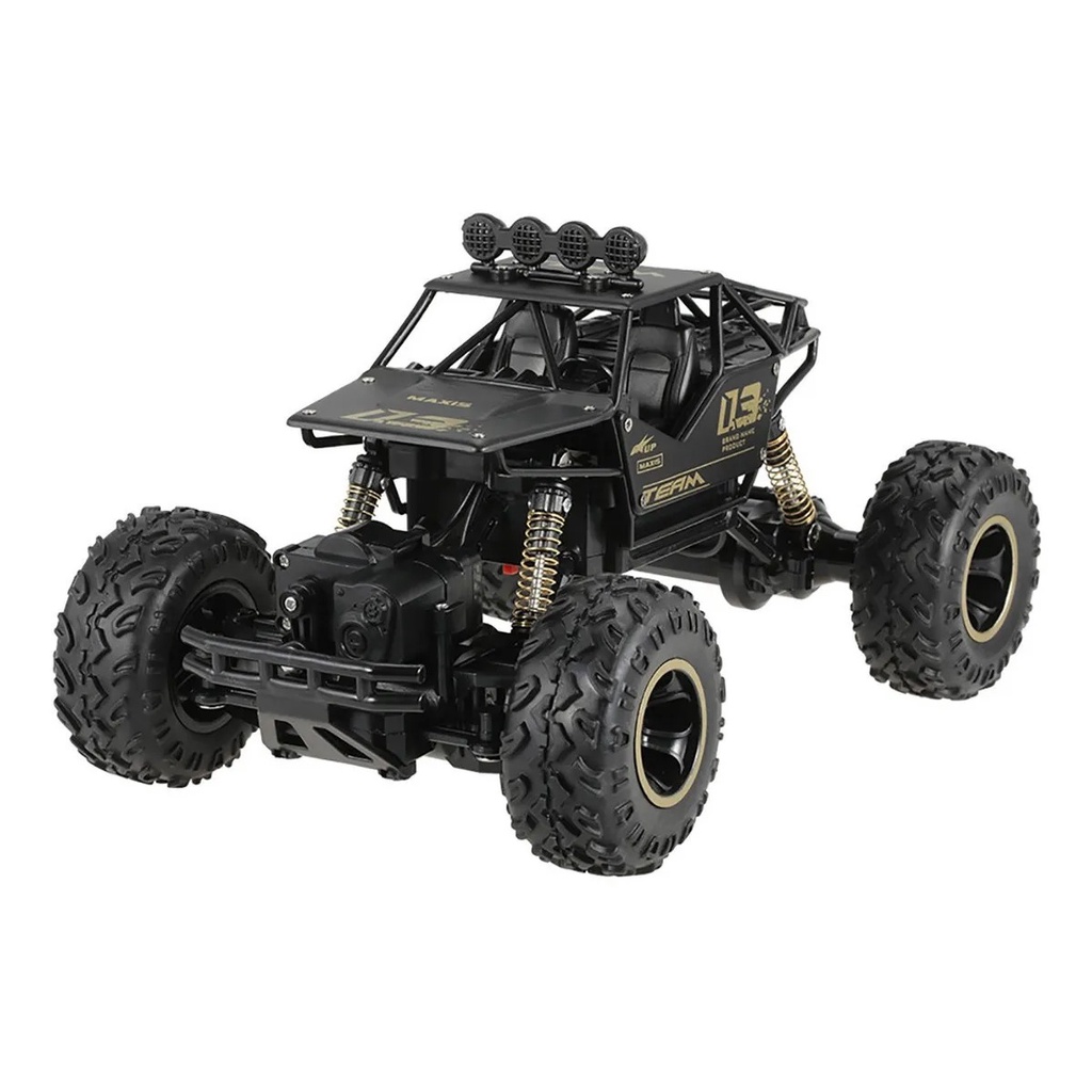 Carrinho Controle Remoto 4x4 Monster Truck Rock Crawler + bateria extra off  road