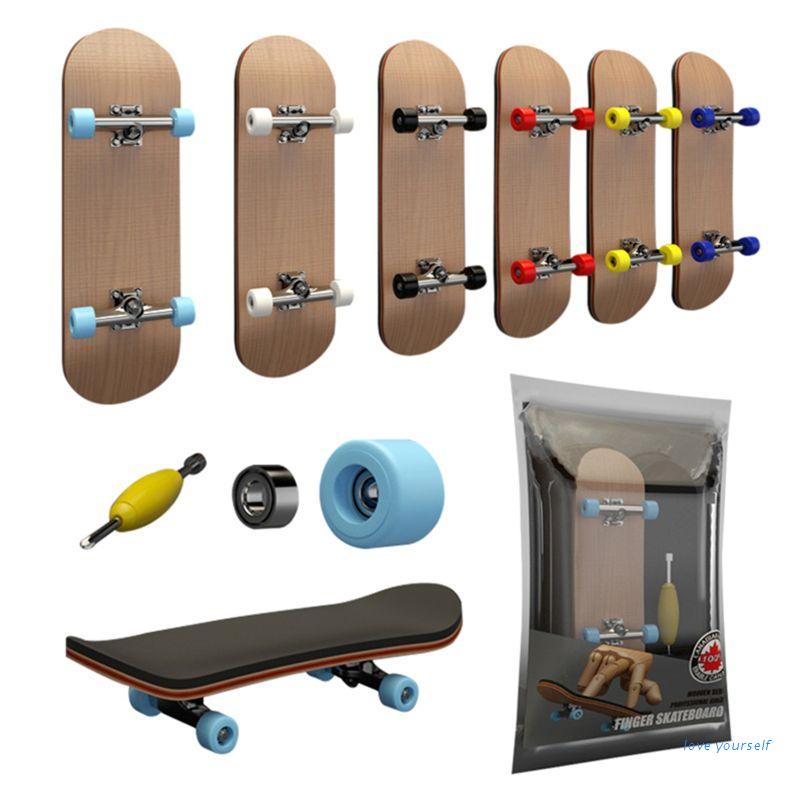 (Up) Conjunto Skate Dedo Dedo Skate Profissional