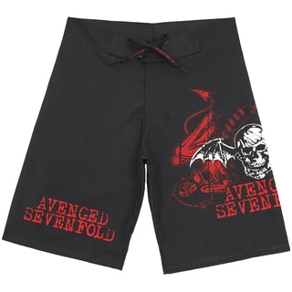 Bermuda Shorts Elastano Banda Avenged Sevenfold