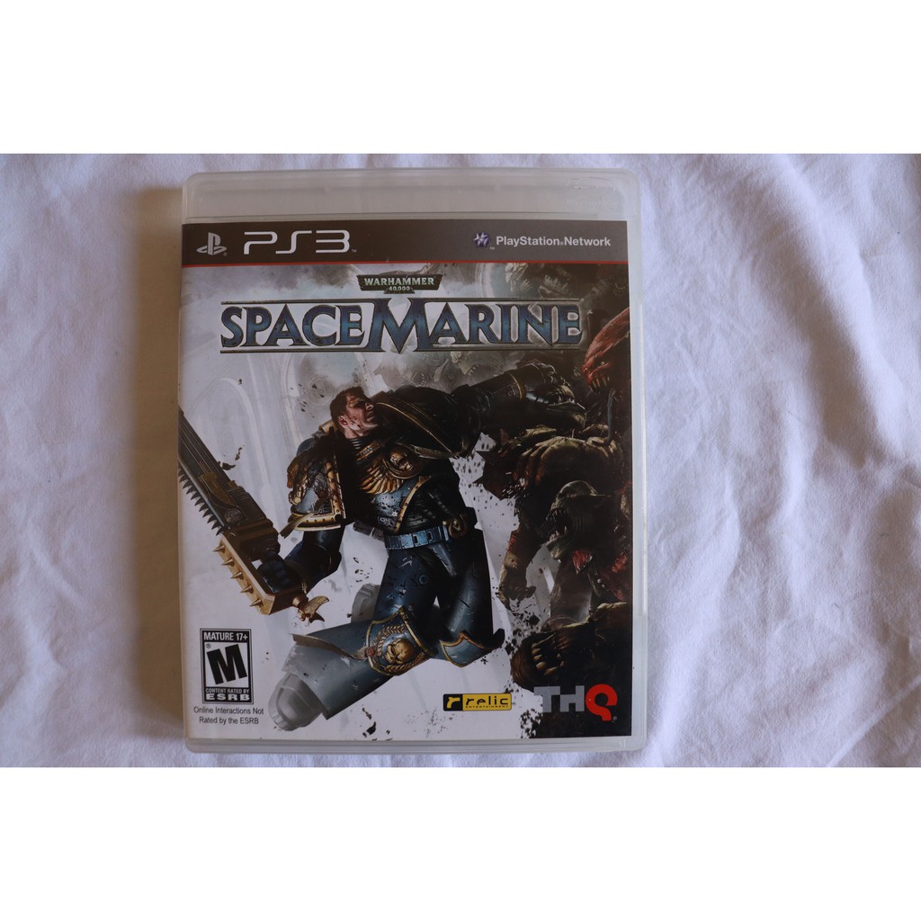 Warhammer 40000: Space Marine Sur PS3 - Bon état, Envoi Rapide