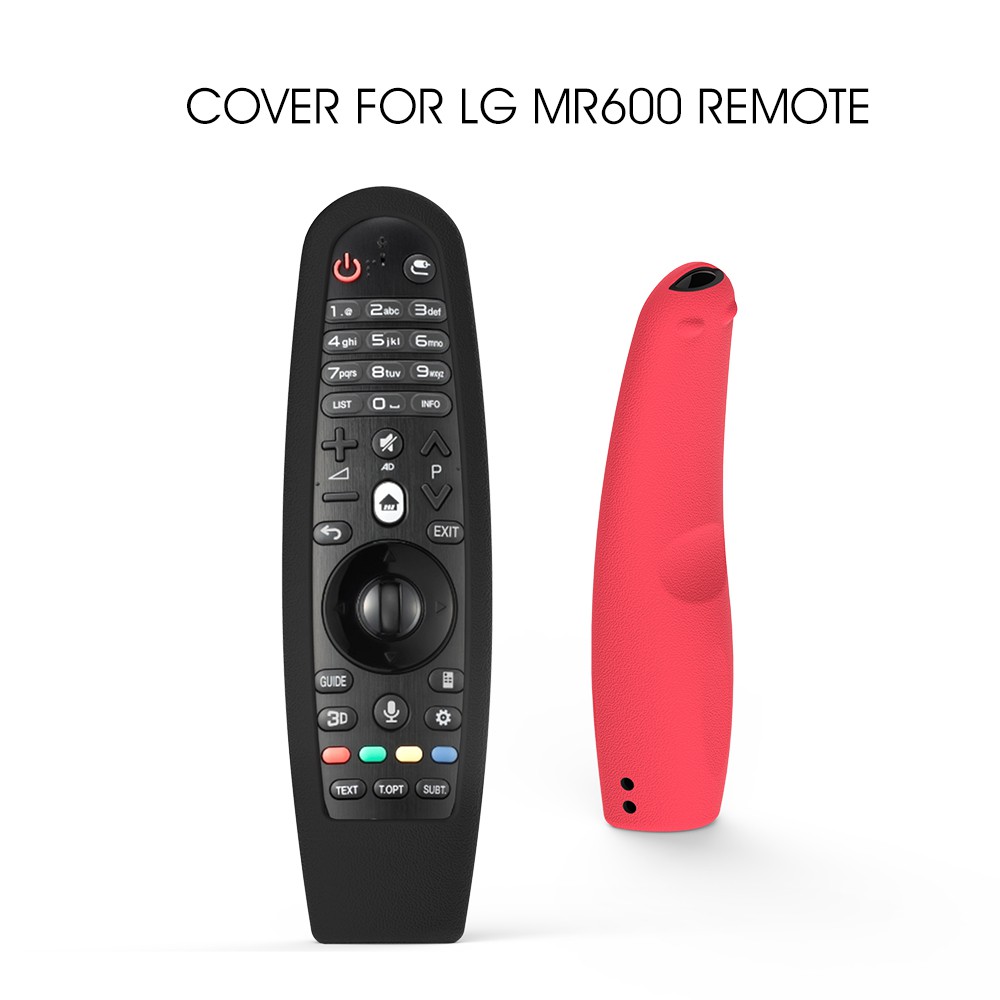 Custodia In Silicone Per Telecomando LG Magic Remote AN-MR600/650/18BA/19BA - Cover Antiurto Morbida E Antiscivolo (Blu)