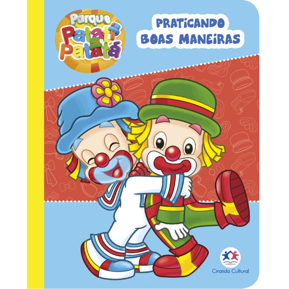 Mini Livro Almofadado - Patati Patatá - Praticando boas maneiras ...