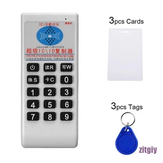 [ZIGY] Leitor De Cartão De Identificação IC NFC Copiadora RFID Duplicador Controle De Acesso + 6 Kits De Cartões