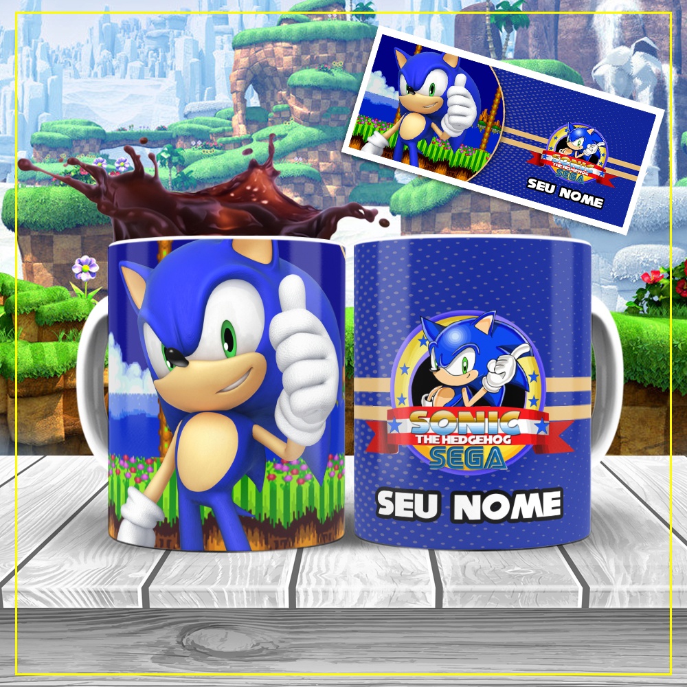 Logo Personalizado - Sonic