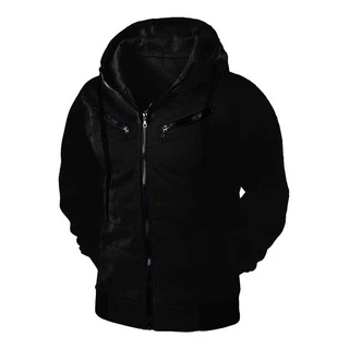 Moletom Blusa De Frio Ziper Unissex Peluciado