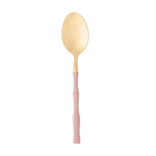 Cj 6 Garfos Aco Inox p/Mesa Bambu Elegant Champanhe/Rose 19,8cm Lyor -  Mercado da Mesa