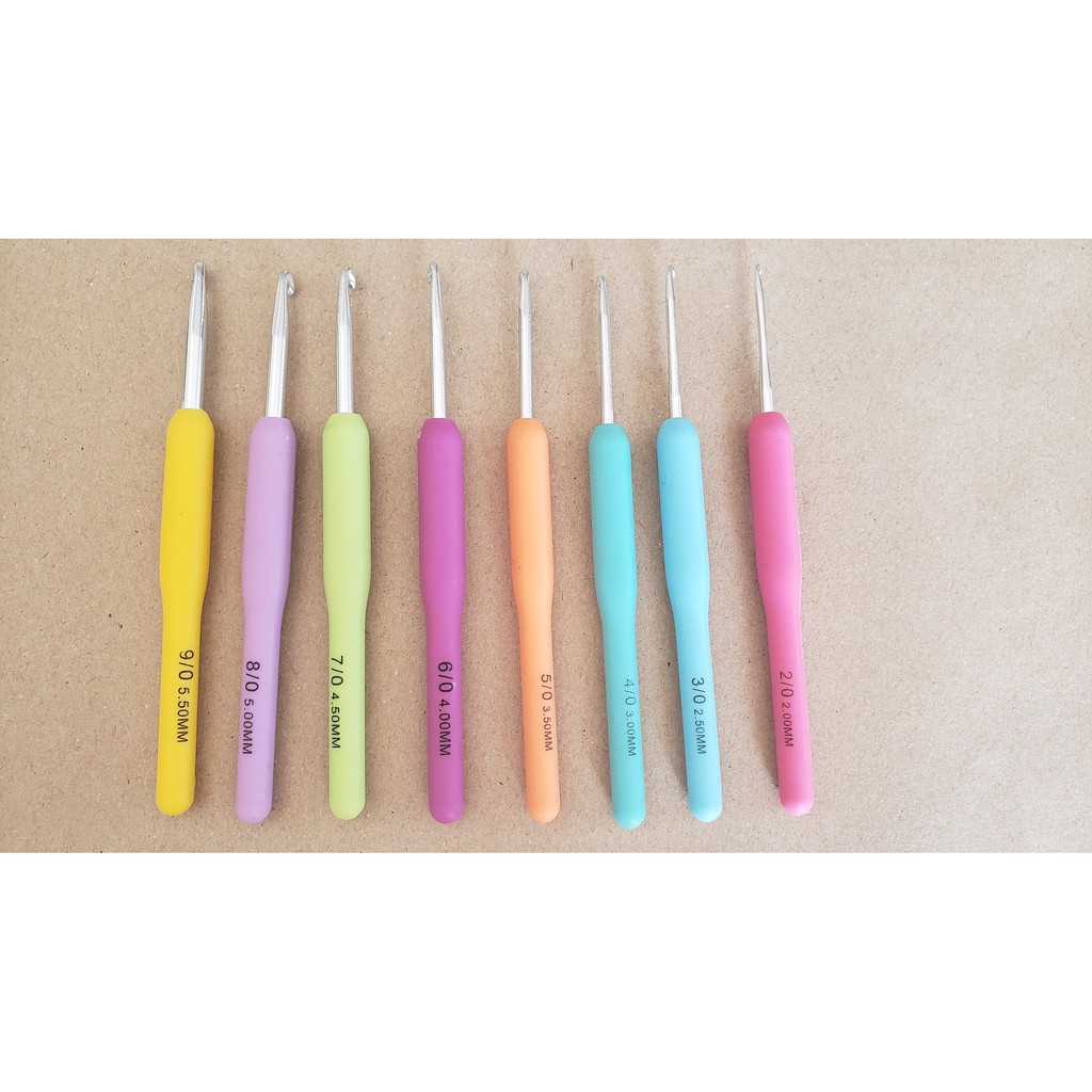 Kit De Agulhas Pacote Com 8 Unidades - Crochê Barbante