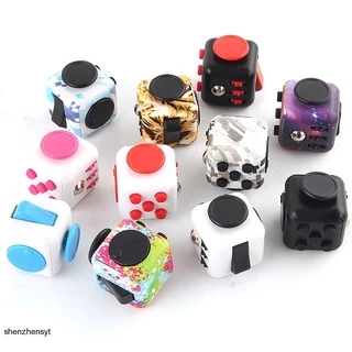 tiktok fidget Cube De Alívio De Ansiedade Para Crianças & Adult Descompressão De Estresse 6 Lados Com Brinquedos De Multifuncional pop it