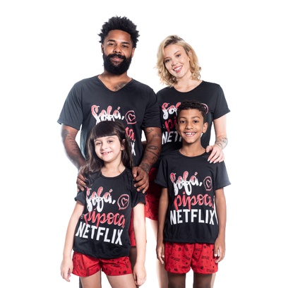 Pijama Adulto Netflix  Elo7 Produtos Especiais