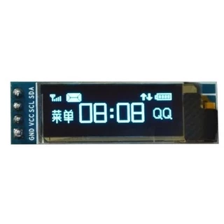 Display Oled Grafico 128x32 Px 0,91 4 Pin Modulo Azul ou branco