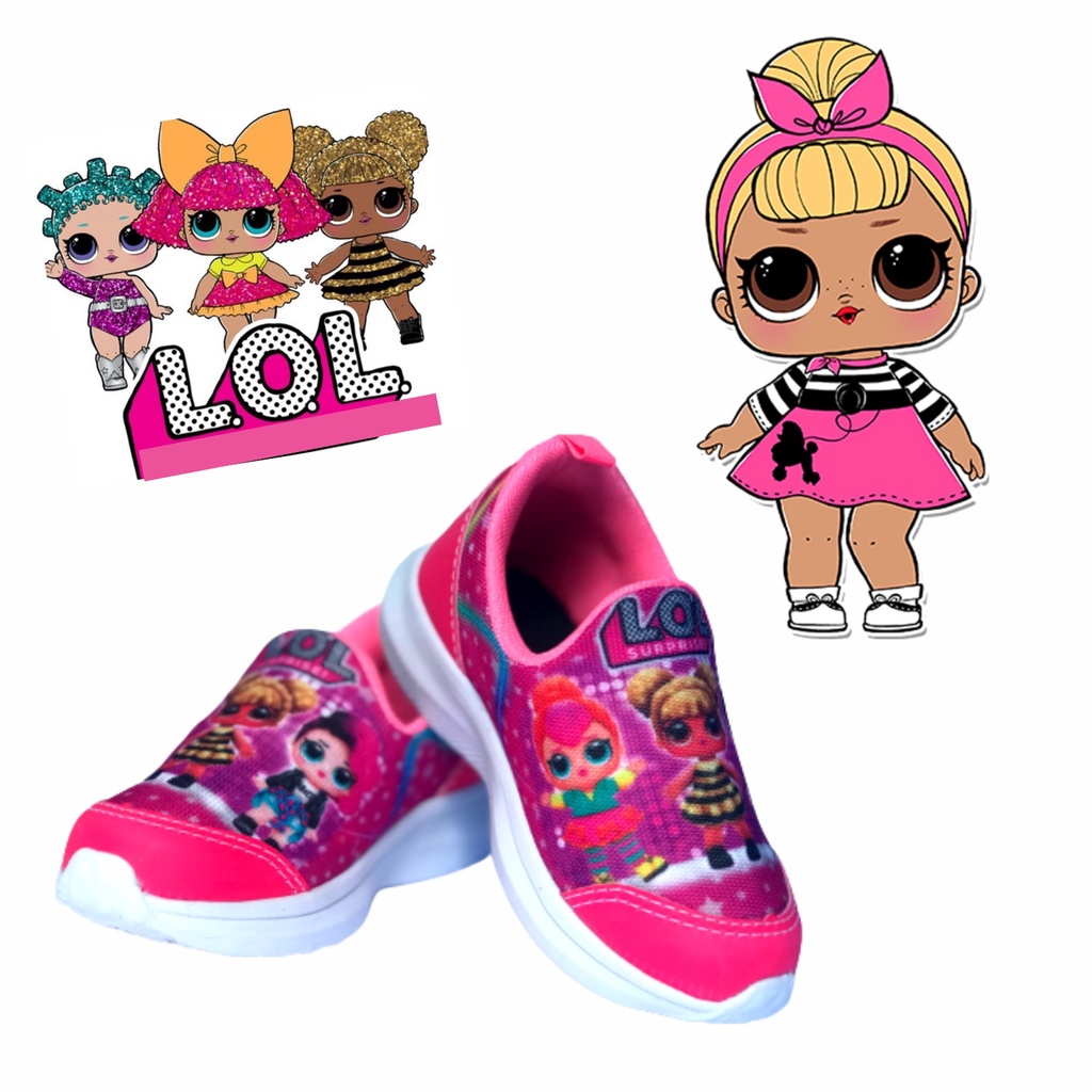 Tenis infantil hot sale lol surprise